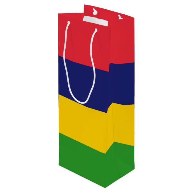 Mauritius flagga (Baksidan Vinklad)