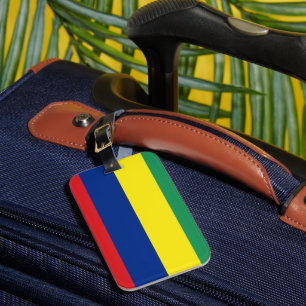 Mauritius Flagga Bagagebricka
