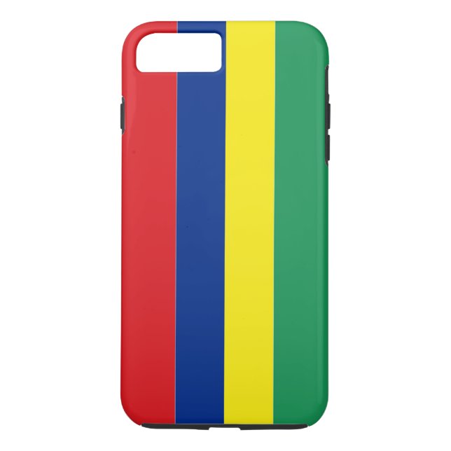Mauritius flagga Case-Mate iPhone skal (Baksida)