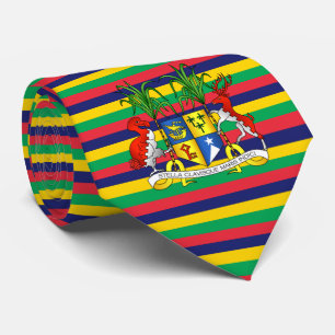 Mauritius Flagga & Jacka av Arm, Mauritius Flagga Slips