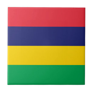 Mauritius flagga kakelplatta