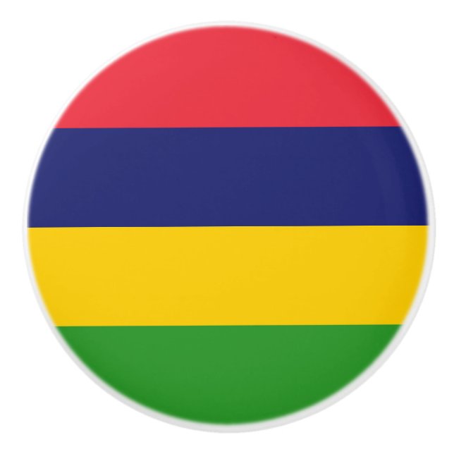 Mauritius flagga knopp (Framsidan)