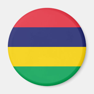 Mauritius flagga magnet