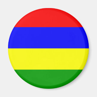 Mauritius Flagga Magnet