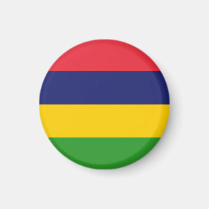Mauritius flagga magnet