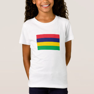 Mauritius flagga t shirt