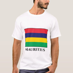 Mauritius Flagga T Shirt