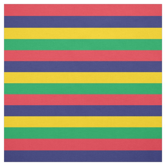 Mauritius flagga tyg (Provkarta)