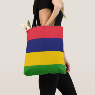 Mauritius flagga tygkasse
