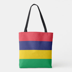Mauritius flagga tygkasse
