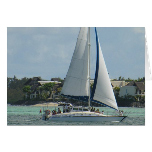 Mauritius Hälsningskort (Framsidan Horizontal)