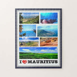 Mauritius - I Kärlek - Pussel