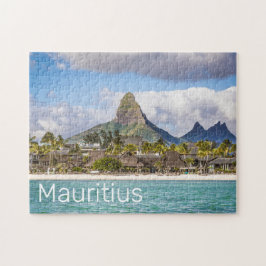 Mauritius Indian Ocean Flic En flac Beach Souvenir Pussel