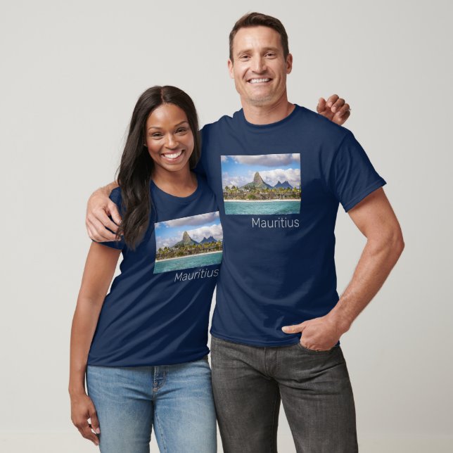 Mauritius Indian Ocean Flic En flac Beach Souvenir T Shirt (Unisex)