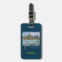 Mauritius Indiska oceanen vintage strand souvenir