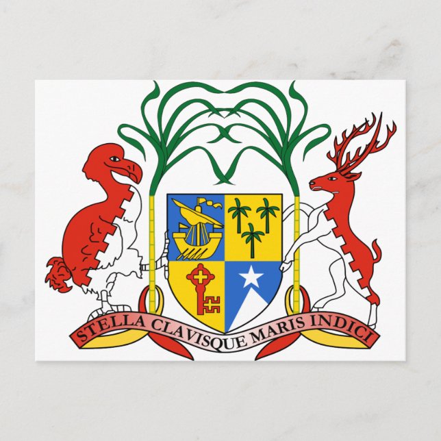 Mauritius Jackar av Arm Vykort (Framsida)