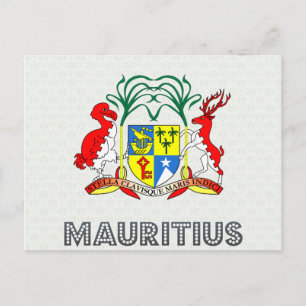 Mauritius Jackar om Arm Vykort