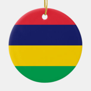 Mauritius Julgransprydnad Keramik