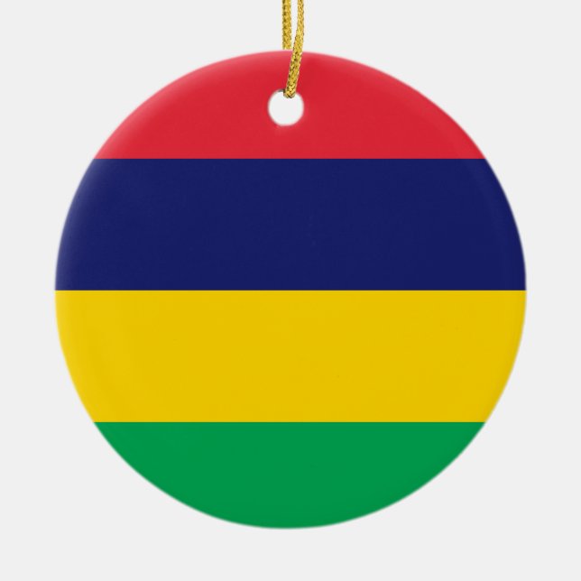 Mauritius Julgransprydnad Keramik (Framsidan)