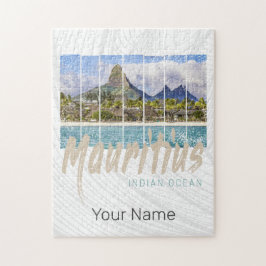 Mauritius Le Morne Brabant Mountain Souvenir Pussel