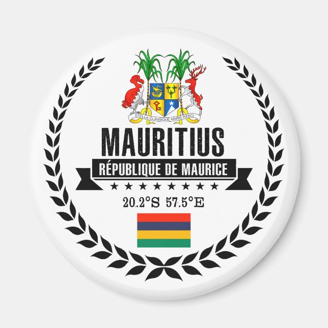 Mauritius Magnet (Framsidan)