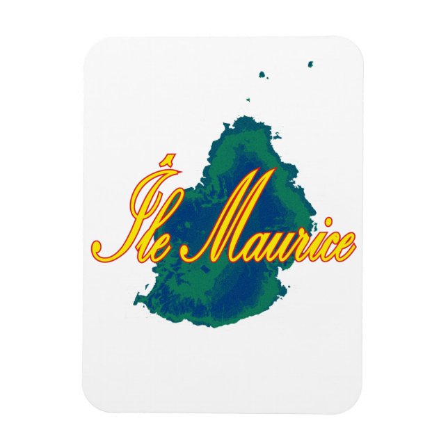Mauritius Magnet (Vertikal)
