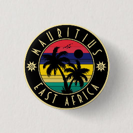 Mauritius Öster Afrika Retro Sunset Souvenirs 60 Knapp