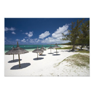 Mauritius, östra Mauritius, Belle Mare, Fototryck