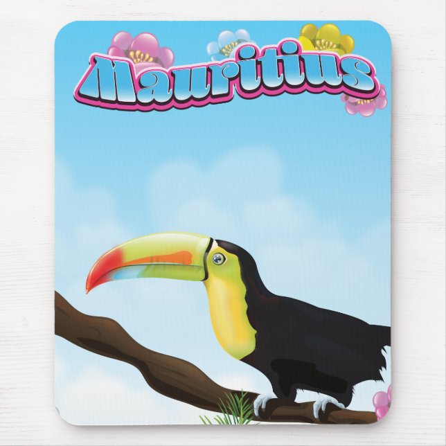 Mauritius reseaffisch musmatta (Framsidan)