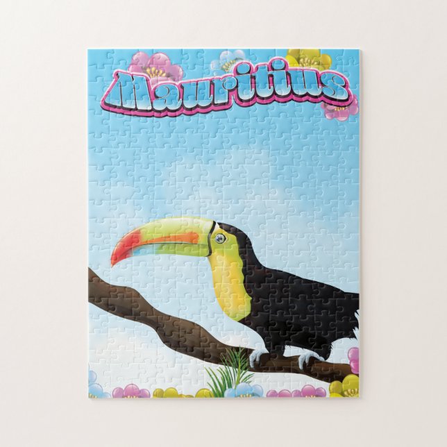 Mauritius resemålning pussel (Vertikal)