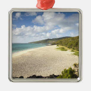 Mauritius, Rodrigues Island, St. Francois, St. Julgransprydnad Metall