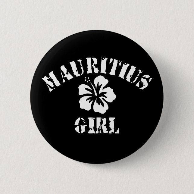 Mauritius Rosa Girl Knapp (Framsida)