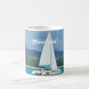 Mauritius segla kaffemugg
