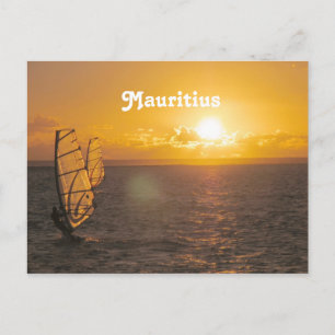Mauritius Sunset Vykort