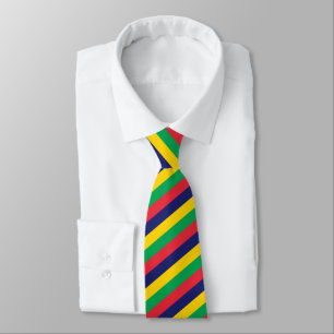 Mauritius Ties, mode Mauritius Flagga, företag Slips