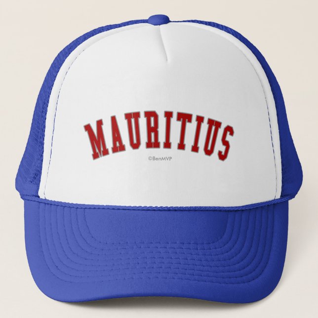 Mauritius Truckerkeps (Framsida)