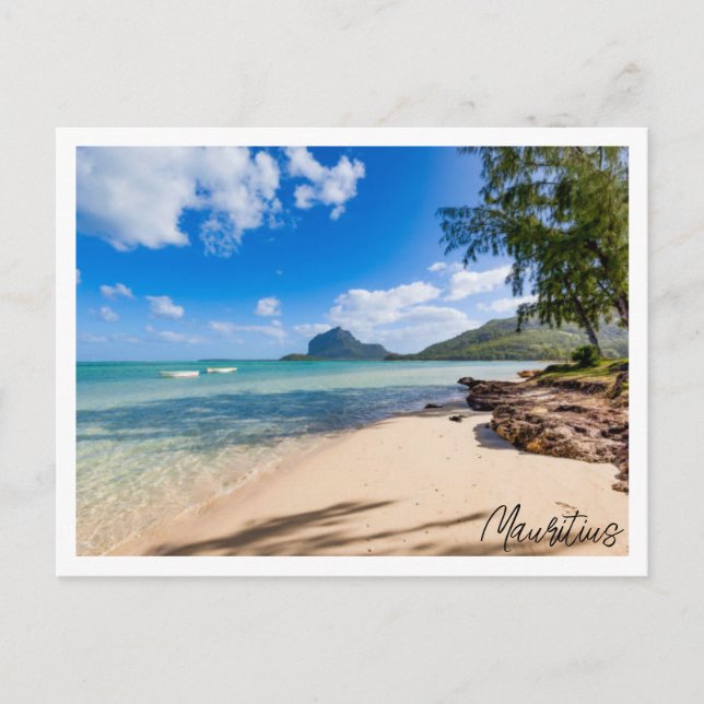 Mauritius vykort (Framsida)