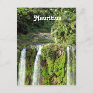 Mauritius Waterfalls Vykort