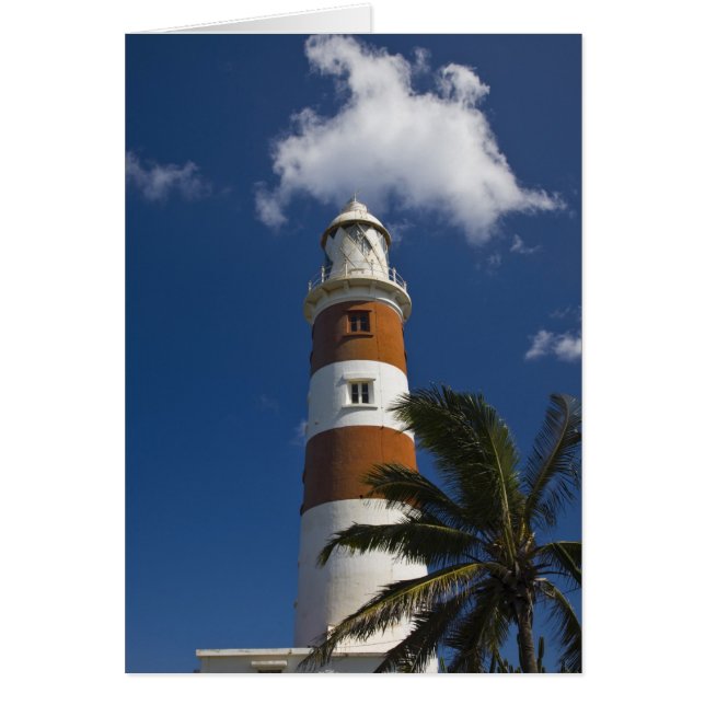 Mauritius, Westernare Mauritius, Belle Vue, Albion Hälsningskort (Framsidan)