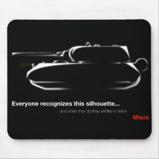Maus Tenk Mousepad Musmatta