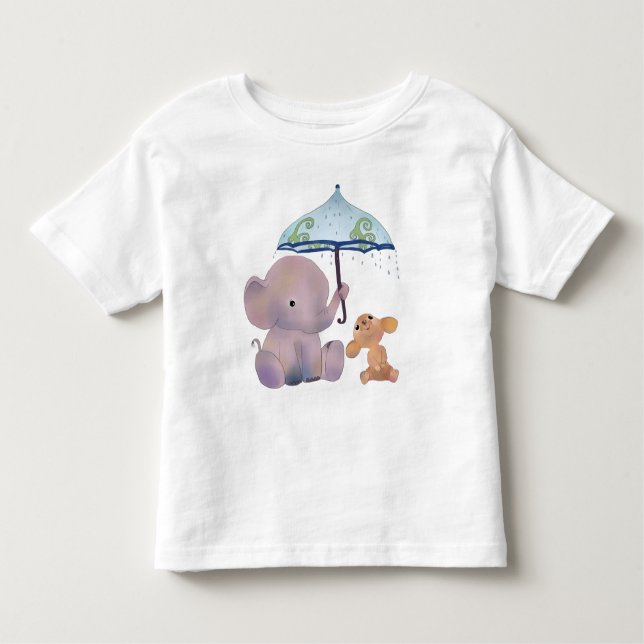 Maus und Elefant T Shirt (Framsida)