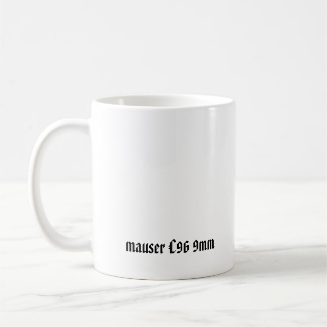 Mauser C96 9mm Kaffemugg (Vänster)