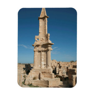 Mausoleet för Bes, Sabratha, Az Zawiyah distrikt Magnet