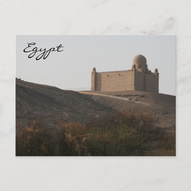 mausoleum aga khan vykort (Framsida)