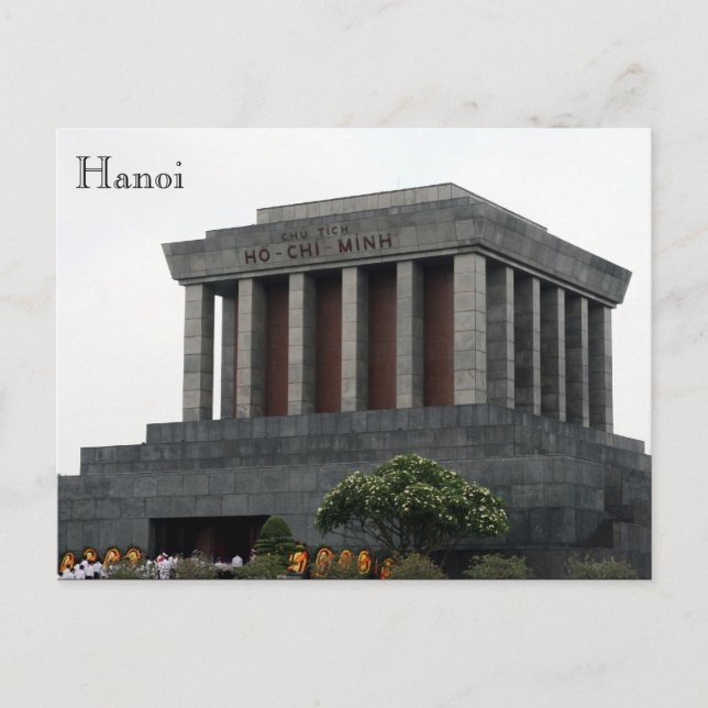 mausoleum hanoi vykort (Framsida)