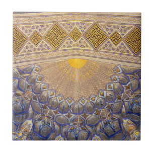 Mausoleum i Timur i Samarkand, Uzbekistan Kakelplatta