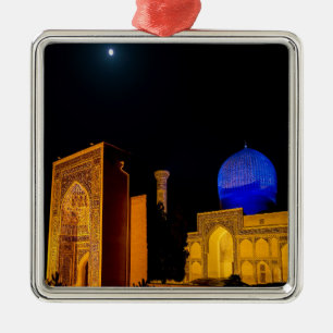 Mausoleum of Amir Timur - Samarkand, Uzbekistan Julgransprydnad Metall