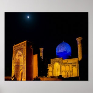 Mausoleum of Amir Timur - Samarkand, Uzbekistan Poster