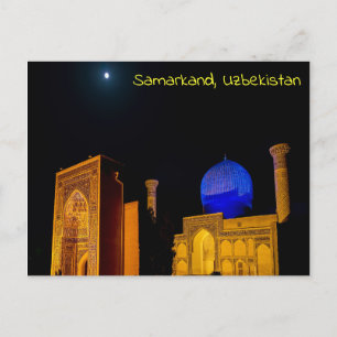 Mausoleum of Amir Timur - Samarkand, Uzbekistan Vykort