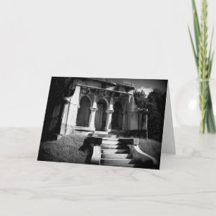 Mausoleum på backe kort